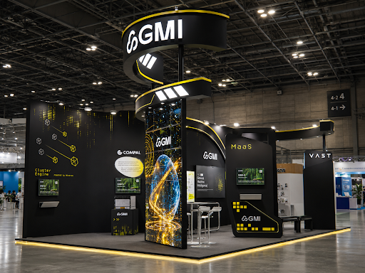 GMI Cloud Booth at COMPUTEX Taipei